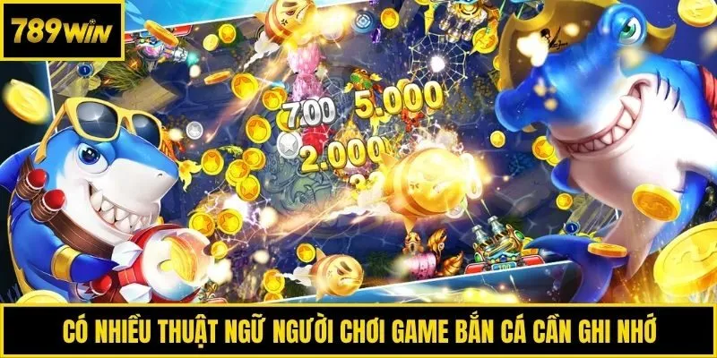Có nhiều thuật ngữ người chơi game Bắn cá cần ghi nhớ
