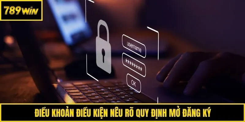 Điều khoản điều kiện nêu rõ quy định mở đăng ký